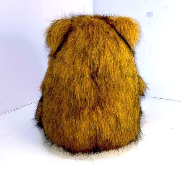 A&A Plush Inc Vintage Brown Black Bear Plush Stuffed Animal 15" 1992 Furry Soft - Picture 4 of 12